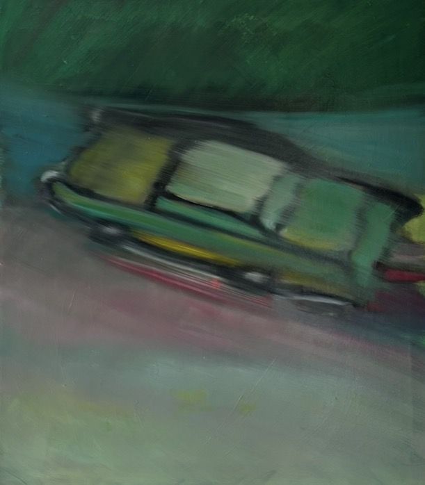 Green car